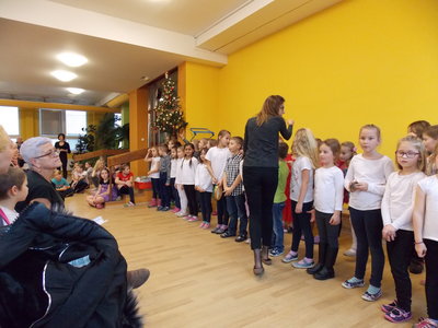 Besídka 1. tříd ve ŠD - 17. 12. 2019