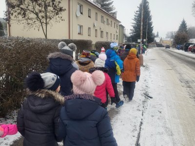 Dnešní vycházka za čerty.