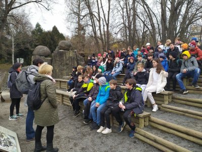 Naše třída v Zoo Praha