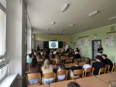 Vzdělávací pořad s Policií ČR “Kam chceš dojít!”