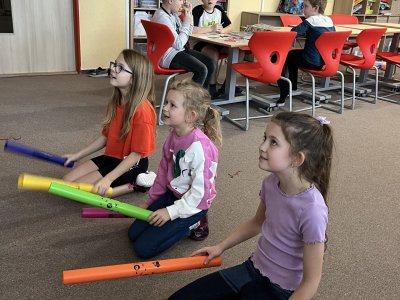 Hrátky s boomwhackers v 5. ŠD