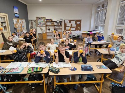 Mikulášská nadílka ve škole