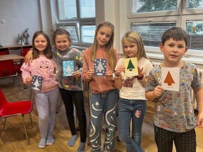 Vánoční přáníčka - ŠD 4