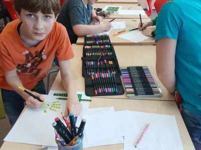 Malování 3D obrázku 5.ŠD