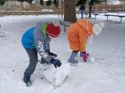 Stavíme ze sněhu 5.ŠD