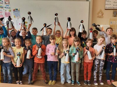 Společný projekt prvních a devátých tříd