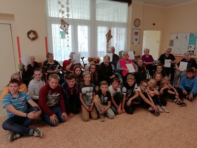 Výzva 72 hodin - Dopoledne plné pohybu a soutěží v Domově Březnice