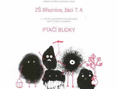 Certifikát pro 7.a