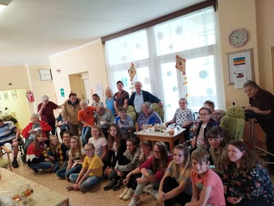 72 hodin a Tvořivé dopoledne v Domově Březnice