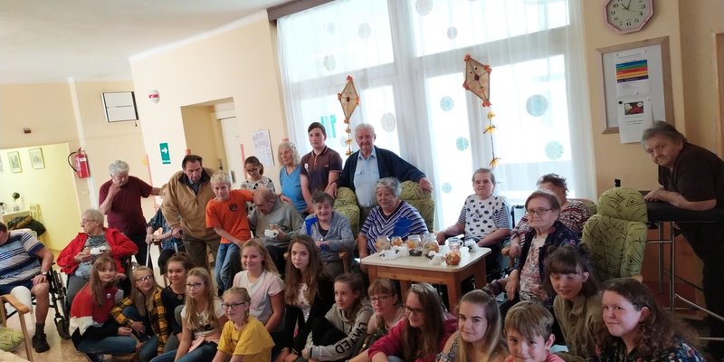 72 hodin a Tvořivé dopoledne v Domově Březnice