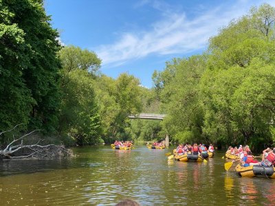 Sportovně turistický kurz 7. ročníku: voda, příroda a dobrodružství