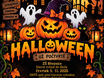 Halloween ve škole - čtvrtek 5.11. 2026